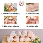 Rice Paper Wrappers for Spring Rolls - 76 Sheets