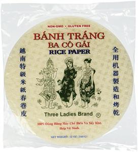 Spring Roll Rice Paper Wrapper, 22cm, 2 Packs