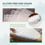 Soeos White Rice Paper Wrappers - 34 Sheets