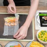 Soeos White Rice Paper Wrappers - 34 Sheets