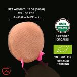 TANISA Organic Brown Rice Paper Wrappers, 38 Sheets