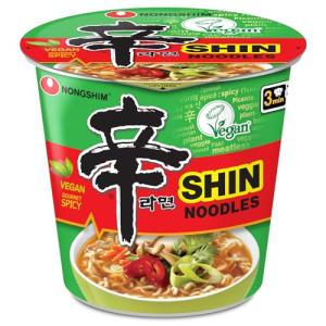 Nongshim Shin Ramyun Vegan Noodles, 6 Pack