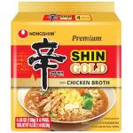 Nongshim Shin Gold Instant Ramen Noodles, 16 Pack