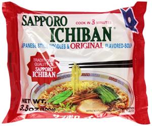 Sapporo Ichiban Japanese Noodles with Soup 3.5 Oz