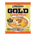 Maruchan Gold Spicy Miso Ramen Noodles, 5 Pack