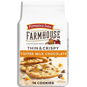 Pepperidge Farm Thin & Crispy Toffee Chocolate Cookies