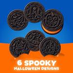 OREO Halloween Orange Creme Sandwich Cookies, 18.71 oz
