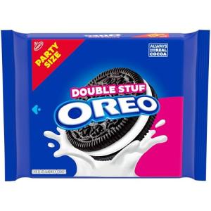 OREO Double Stuf Chocolate Cookies, Party Size