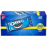 OREO Chocolate Sandwich Cookies, 30 Snack Packs