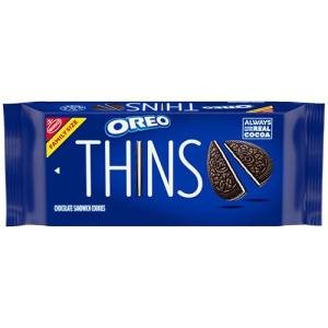OREO Thins Chocolate Sandwich Cookies, Family Pack