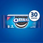 OREO Chocolate Sandwich Cookies, 30 Snack Packs