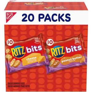 RITZ Bits Cheese & Peanut Butter Snack Pack