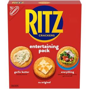 RITZ Crackers Variety Pack: Original, Everything, Garlic