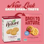 Back to Nature Classic Round Crackers, Vegan Snack