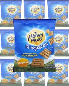 Honey Maid Lil' Squares Honey Graham Crackers 10-Pack