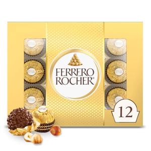 Ferrero Rocher Hazelnut Chocolate Gift Boxes, 6 Pack