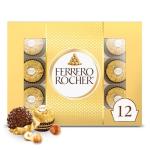 Ferrero Rocher Hazelnut Chocolate Gift Boxes, 6 Pack