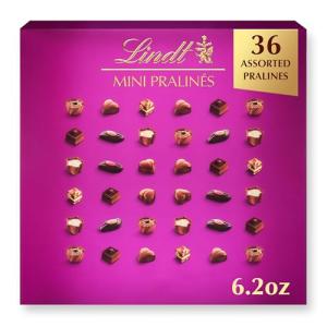 Lindt Assorted Mini Pralines Gift Box, 6.2 oz