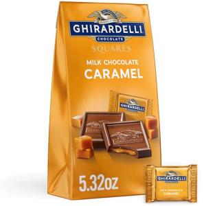 Ghirardelli Milk Chocolate Caramel Squares, 5.32 Oz