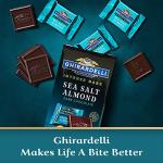Ghirardelli Dark Chocolate Squares with Sea Salt Almond