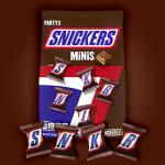 Snickers Mini Milk Chocolate Candy Bar Bag