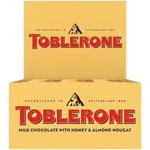 Toblerone Milk Chocolate Bars with Honey & Almond