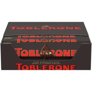 Toblerone Dark Chocolate Bar with Honey & Almond