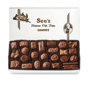 See's Candies Milk Chocolates, 1 Pound White Wrapper