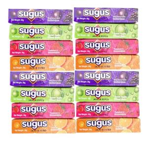 Sugus Fruit Chewy Candy Mix - 10 Pack