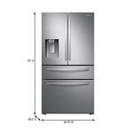 Samsung Fingerprint-Resistant French Door Refrigerator