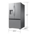 Samsung 3-Door Fingerprint Resistant Stainless Steel Fridge