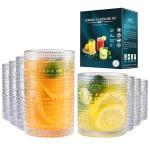 Vintage Hobnail Drinking Glasses Set of 8