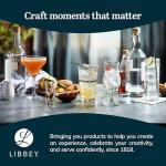 Libbey Set of 8 Weighted Clear Drinking Glasses