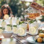 Set of 8 Highball and Cocktail Plastic Glasses