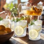 Set of 8 Highball and Cocktail Plastic Glasses