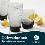 Libbey Smoky Rocks and Tumbler Glasses Set