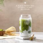 JoyJolt Set of 6 Beer Can Shaped Glasses