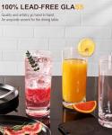 LUNA & MANTHA 16 oz Highball Glass Set of 4