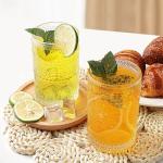 Lumkit Vintage Hobnail Drinking Glasses Set of 6