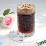 Lumkit Vintage Hobnail Drinking Glasses Set of 6
