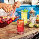 Bekith 6 Pack Vintage 12 oz Drinking Glasses