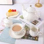 22-Piece Porcelain Tea Set for 6