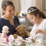 Girls’ Porcelain Tea Party Set with Carry Case