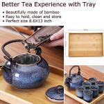 Elegant Japanese Tea Set with Teapot and Cups