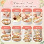 21-Piece European Floral Tea Party Set