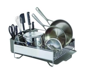 KitchenAid Large Rust Resistant Dish Rack, Light Grey