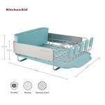 KitchenAid Compact Rust Resistant Dish Rack with Caddy