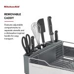 KitchenAid Large Rust Resistant Dish Rack, Light Grey