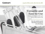 Cuisinart Stainless Steel Dish Drying Rack Set