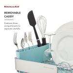 KitchenAid Compact Rust Resistant Dish Rack with Caddy